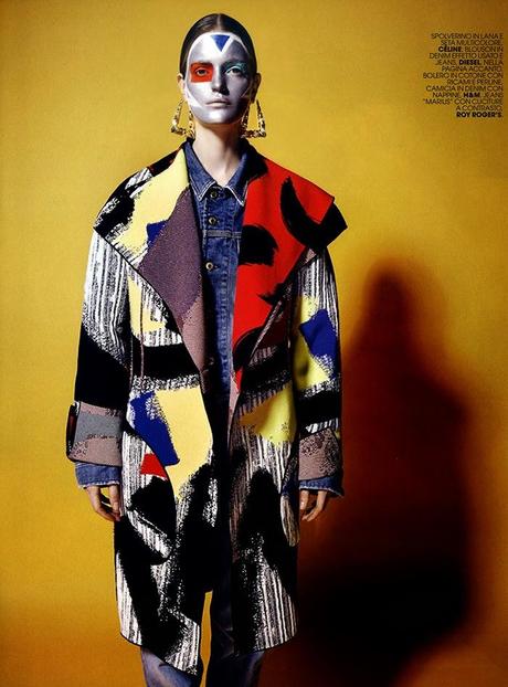 Magdalena Langrova - Marie Claire Magazine Italia, April 2014