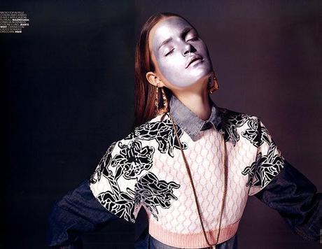 Magdalena Langrova - Marie Claire Magazine Italia, April 2014