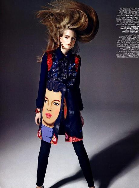 Magdalena Langrova - Marie Claire Magazine Italia, April 2014