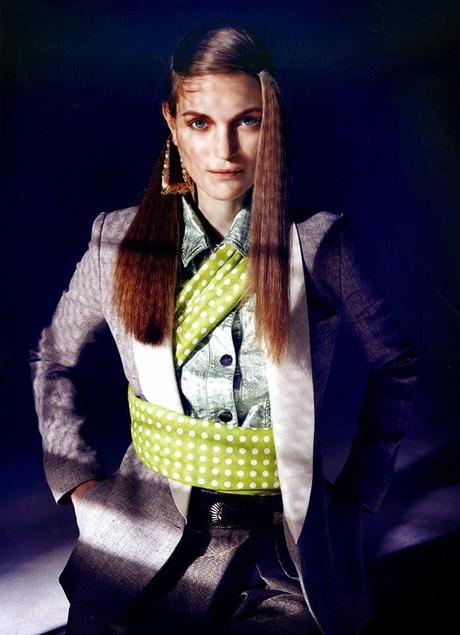 Magdalena Langrova - Marie Claire Magazine Italia, April 2014