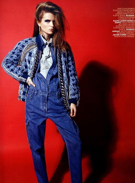 Magdalena Langrova - Marie Claire Magazine Italia, April 2014