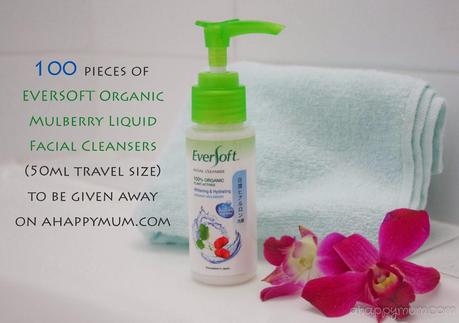 Introducing the new EVERSOFT Organic Mulberry Liquid Facial Cleanser