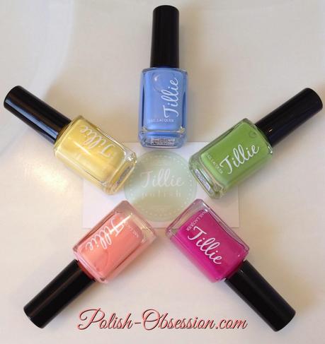 Tillie Polish Spring 2014 Collection - Sweet Treats