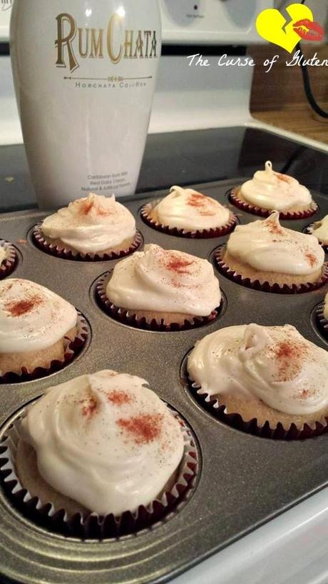 {Guest Post: Gluten Free RumChata Cupcakes}