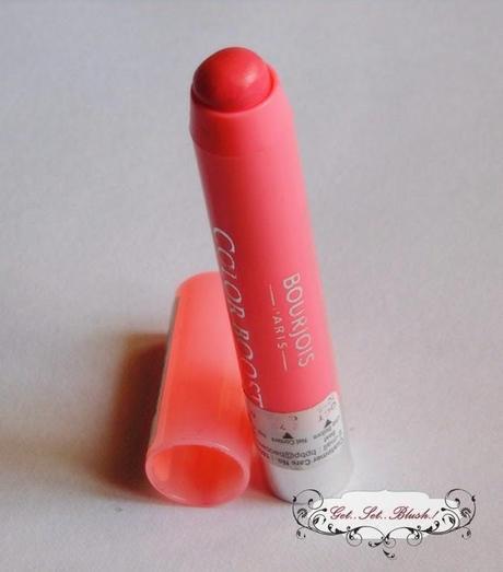 Bourjois Paris Colour Boost Lip Crayon in Peach on the Beach - Review,Swatches Bourjois Paris Colour Boost Lip Crayon in Peach on the Beach - Review,Swatches