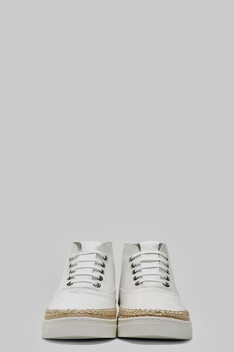 Uptown Yin, Downtown Wang:  Alexander Wang Leather Mid-top Asher Sneaker