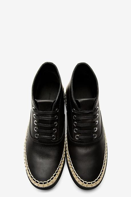 Uptown Yin, Downtown Wang:  Alexander Wang Leather Mid-top Asher Sneaker