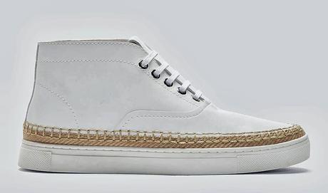 Uptown Yin, Downtown Wang:  Alexander Wang Leather Mid-top Asher Sneaker