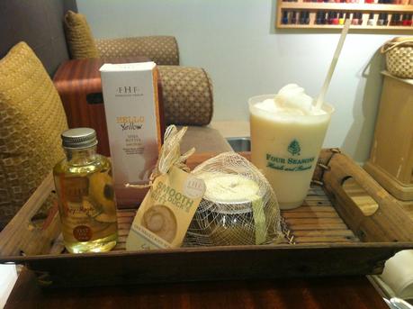 Oh So Beautiful: Sweet Southern Blooms Pedicure at Four Seasons