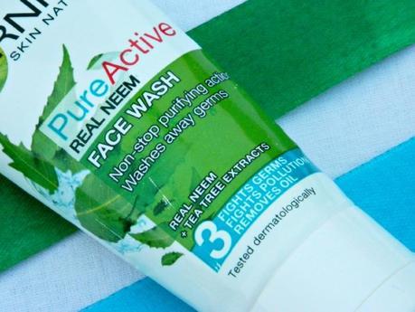 Garnier Pure Active Real Neem Face Wash Review