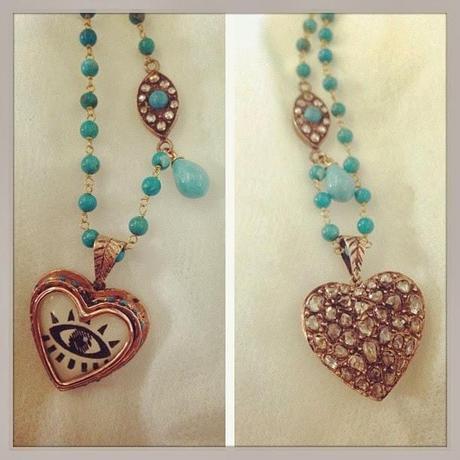 Crush Of The Day: L'atelier Nawbar Evil Eye Heart Necklace