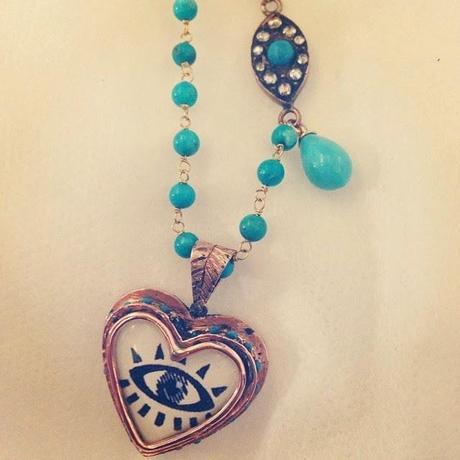 Crush Of The Day: L'atelier Nawbar Evil Eye Heart Necklace