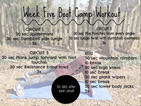 week five boot camp