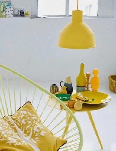 inspiration board | sunshine yellow accents