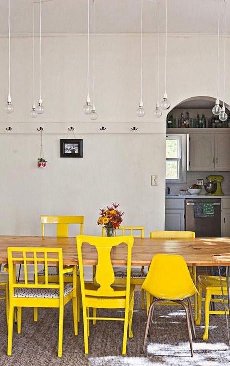 inspiration board | sunshine yellow accents
