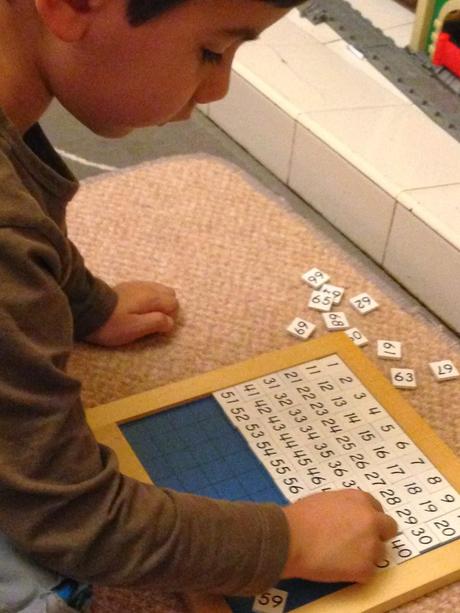 Counting up to 100 {Montessori Maths}