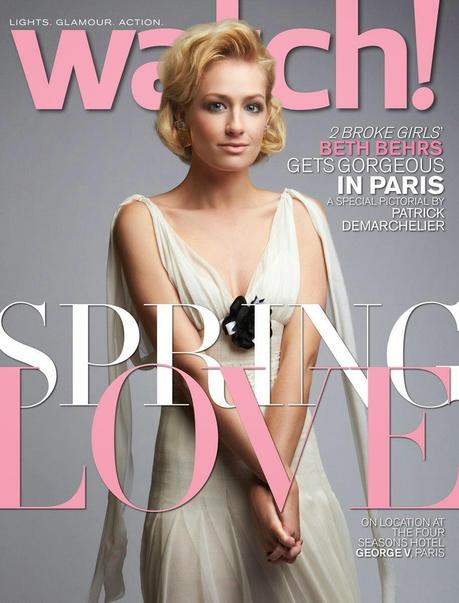 Beth Behrs for CBS Watch Magazine, April 2014