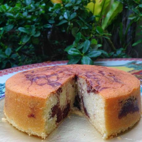 Marbled Butter Cake for Bake Along #59