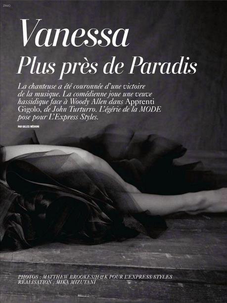 Vanessa Paradis For Lexpress Styles Magazine, France, March 2014