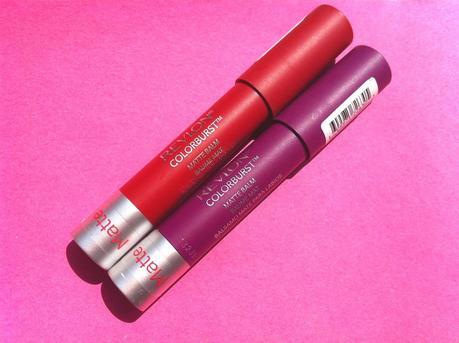 Revlon Colorburst Matte Balm Standout and Shameless - Review, Swatches Revlon Colorburst Matte Balm Standout and Shameless - Review, Swatches