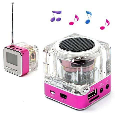 NIZHI TT-028 Mini Speaker in pink