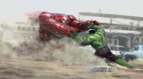 Avengers: Age of Ultron Concept Art Reveals Hulk vs Hulkbuster Fight