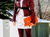 OOTD: Postmark Print Burgundy