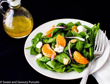 Spinach and Clementine Salad