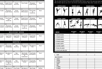 6 day gym workout schedule pdf