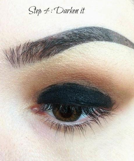 Easy Brown and Black Smokey Eyes in Pictures