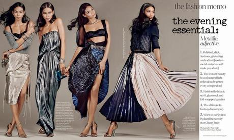 Chanel Iman by Paul Maffi for The Edit Magazine, March 2014