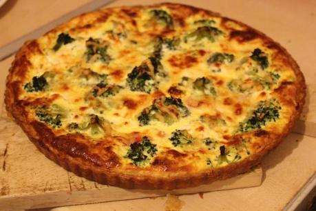 pieday friday recipe for low fat broccoli and ham quiche