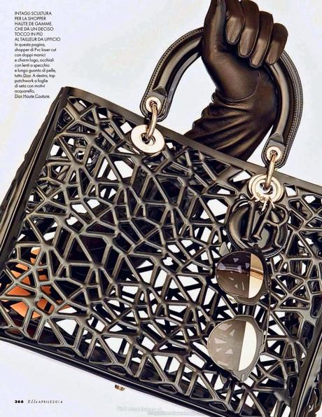 Beegee Margenyte by Alexei Hay for ELLE Magazine, Italy, April 2014