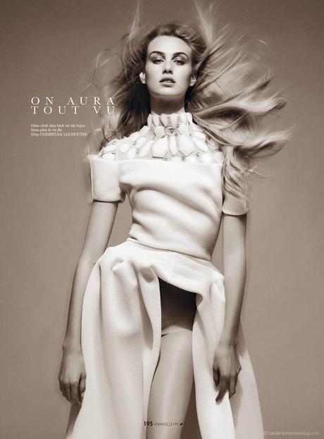 Dauphine McKee by Benjamin Kanarek for ELLE Magazine, Vietnam,
April 2014