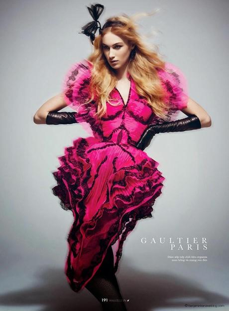 Dauphine McKee by Benjamin Kanarek for ELLE Magazine, Vietnam, April 2014