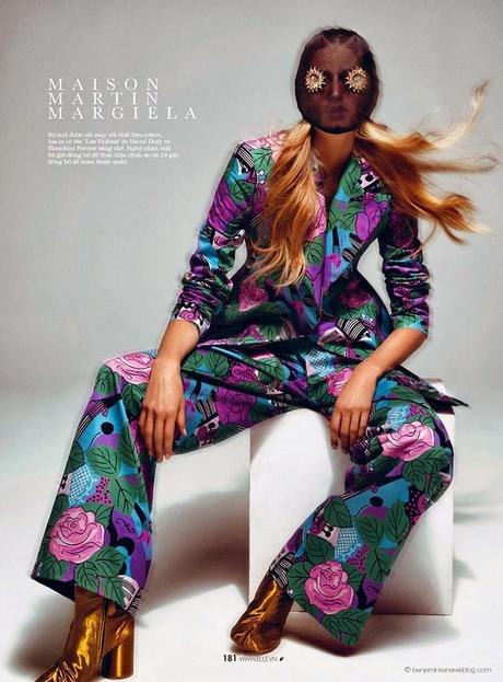 Dauphine McKee by Benjamin Kanarek for ELLE Magazine, Vietnam, April 2014