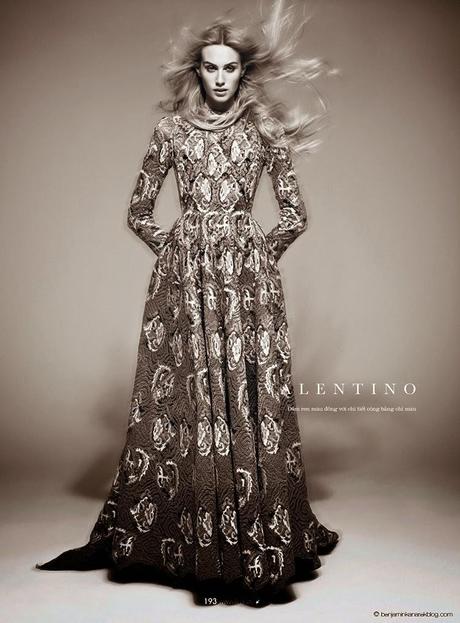 Dauphine McKee by Benjamin Kanarek for ELLE Magazine, Vietnam, April 2014