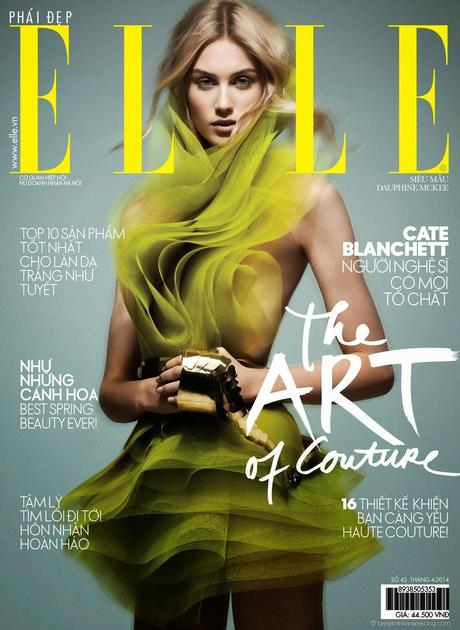Dauphine McKee by Benjamin Kanarek for ELLE Magazine, Vietnam, April
2014