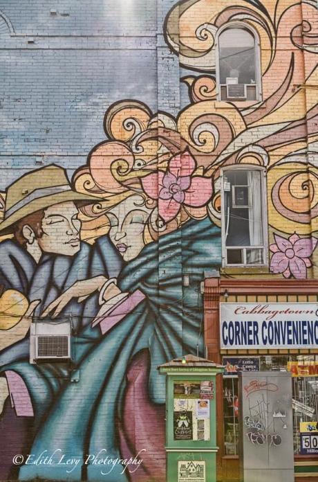 Cabbagetown, Toronto, street art, street photography, graffiti, Ontario, mural