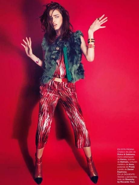 Zuzanna Bijoch by Marcin Tyszka for Harper’s Bazaar Magazine, Spain, April 2014