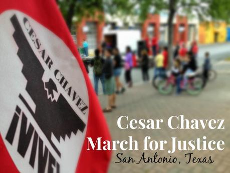 Cesar Chavez March for Justice in San Antonio, Texas and other family events
