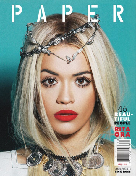 Rita Ora Covers Paper Magazine