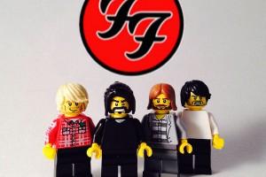 Rock and Roll stars recreated in LEGO