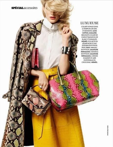 Quinta Witzel For Madame Figaro Magazine, France, March 2014