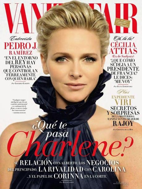 Charlene Wittstock For Vanity Fair Magazine, Spain, April 2014