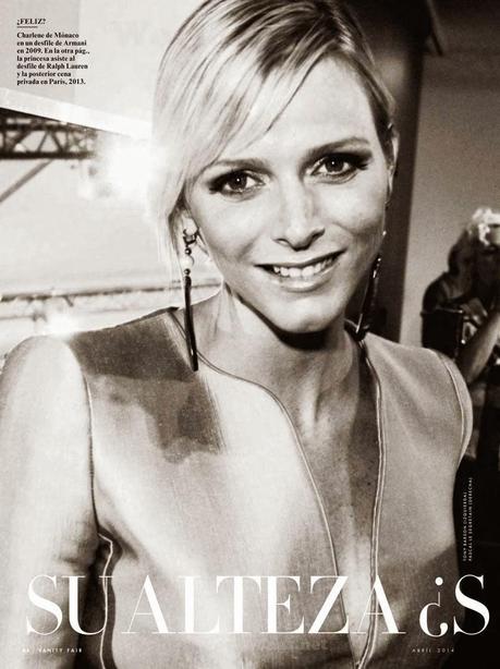 Charlene Wittstock For Vanity Fair Magazine, Spain, April 2014