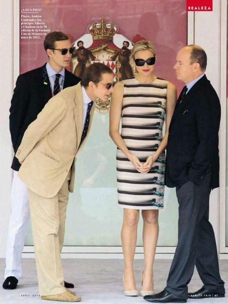 Charlene Wittstock For Vanity Fair Magazine, Spain, April 2014