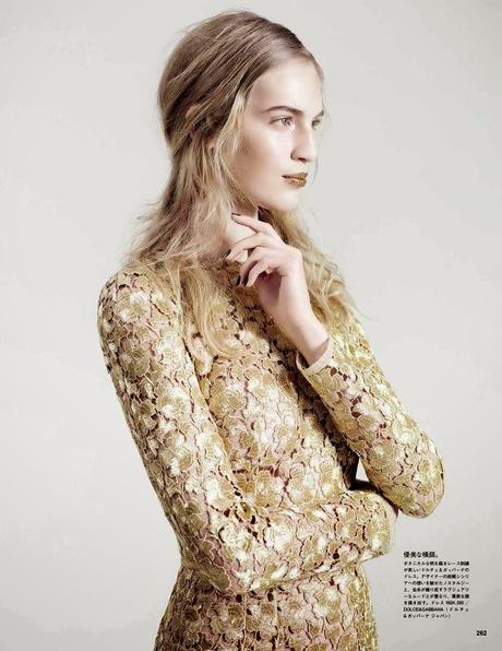 Vanessa Axente by Willy Vanderperre for Vogue Magazine, Japan, May 2014