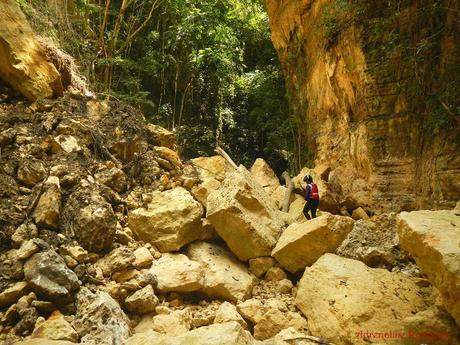 Canyoneering at Badian