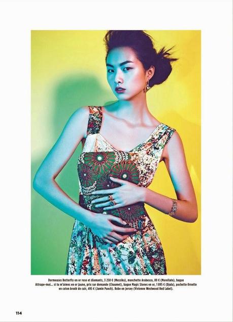 Ling Yue For Gala Magazine, France, March 2014